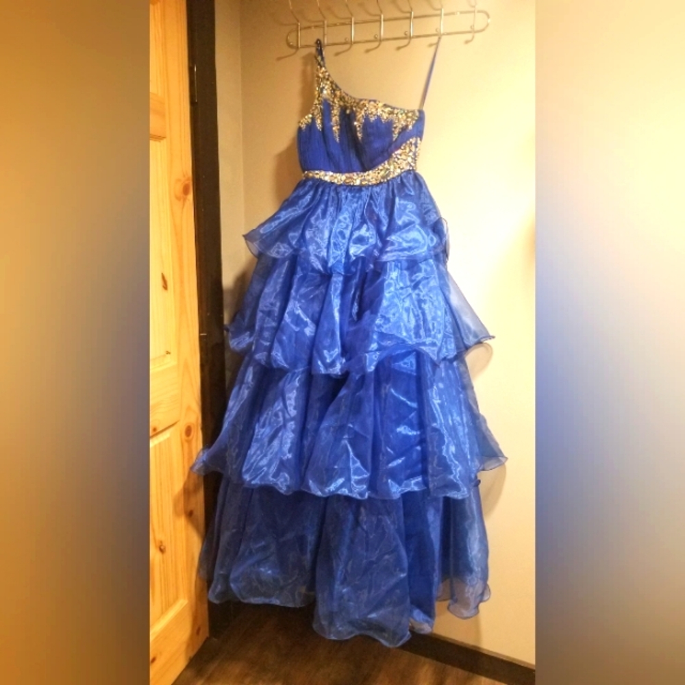 Royal Blue Gown/Grad Dress